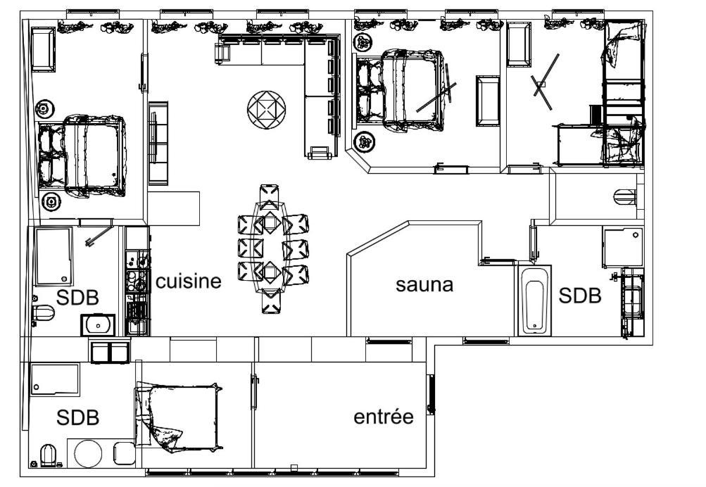 Apartamento A Travers Champs Avec Sauna Et Parking Colmar